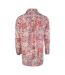 Chemisier Aleppo/1928 Femme Rose Rouge Blanc Inoa-2