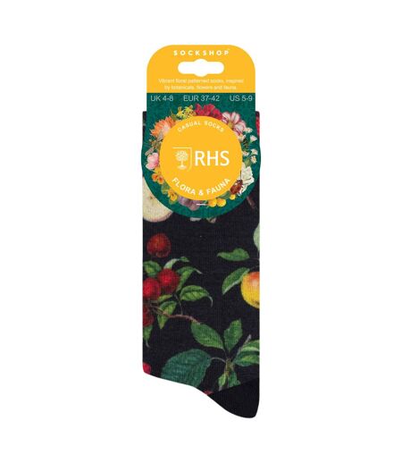 Ladies Novelty Socks | Funny Colourful Floral Patterned Socks 4-7 UK