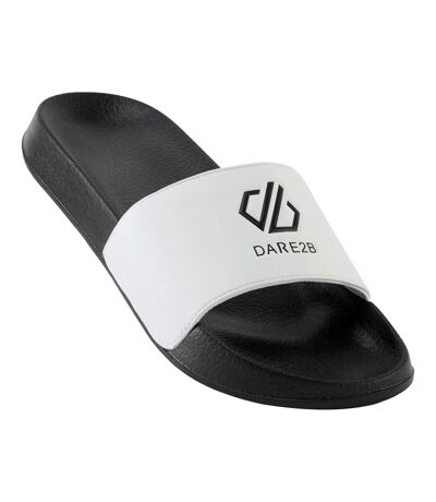 Claquettes homme noir/blanc Dare 2B