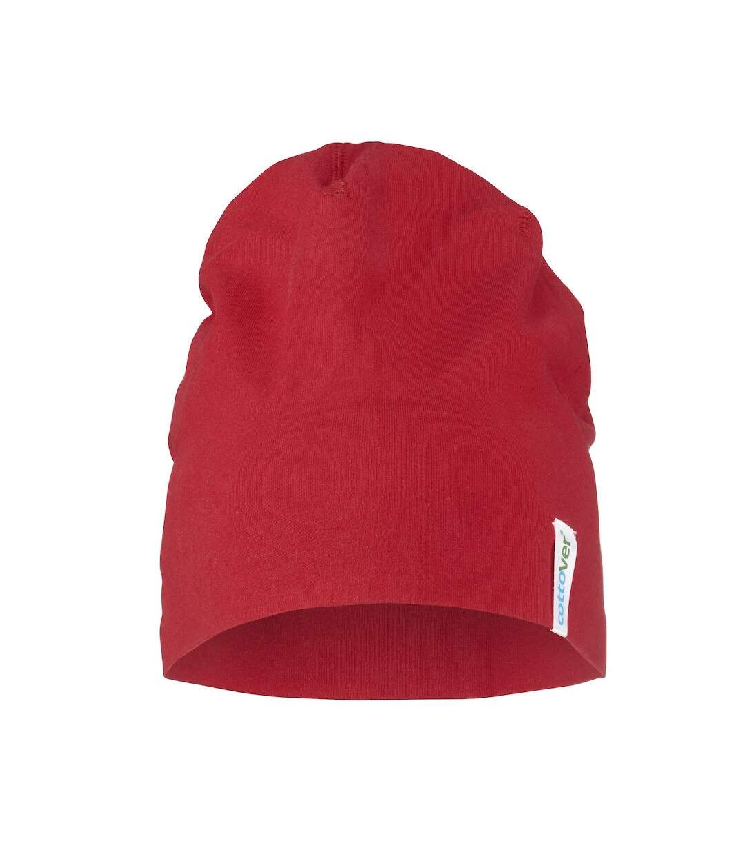 Bonnet adulte rouge Cottover