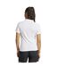 Polo Manches Courtes Tiro Femme Blanc Adidas-3