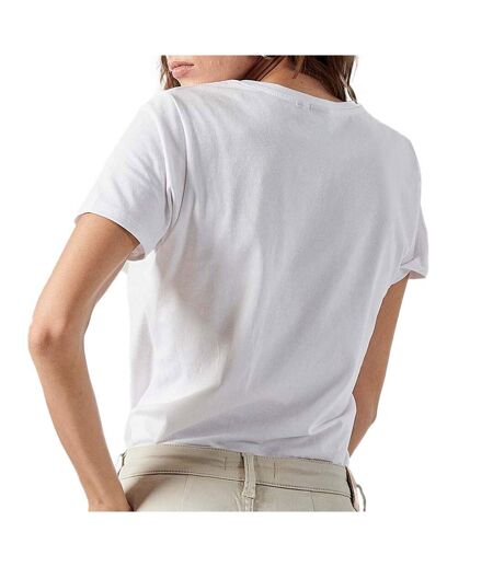 T-Shirt Blanc Femme Kaporal  FANE - XL