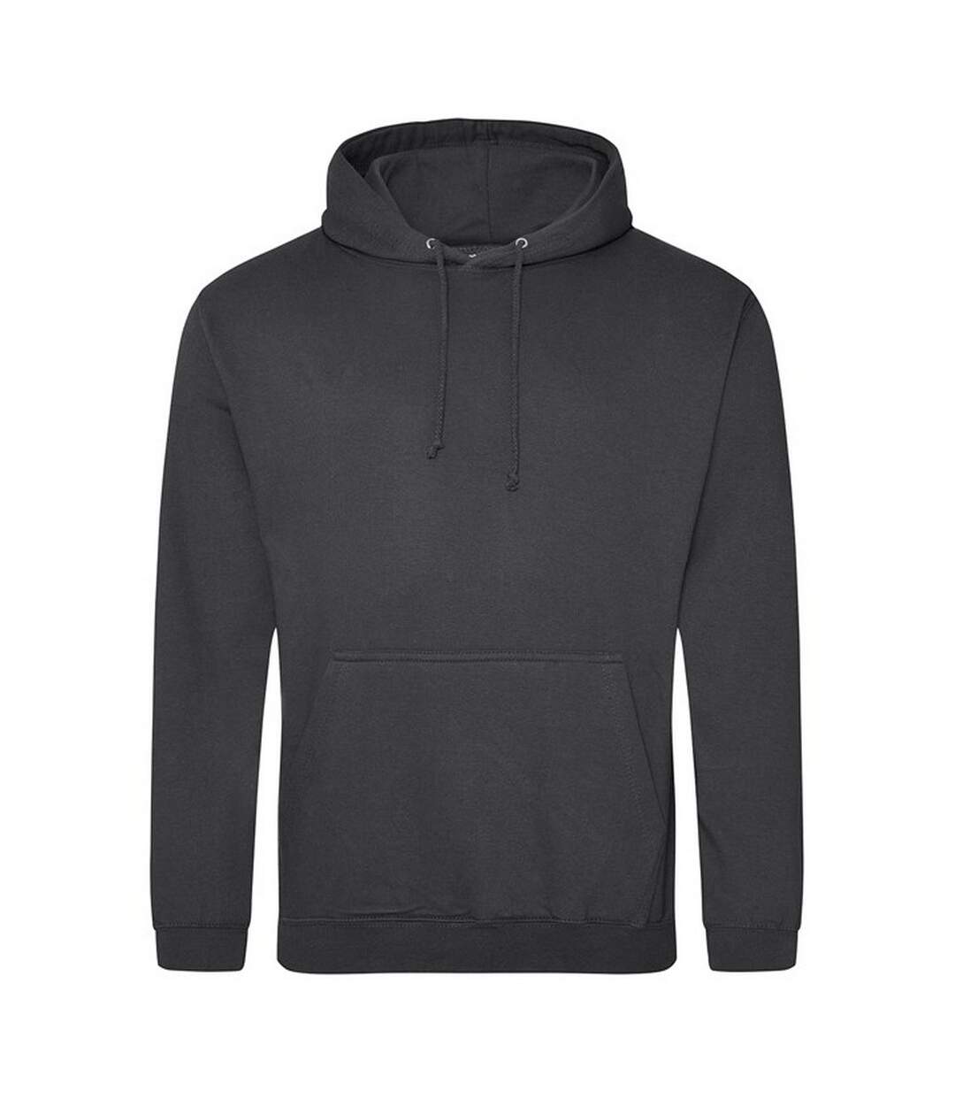 Sweat à capuche college adulte anthracite Awdis