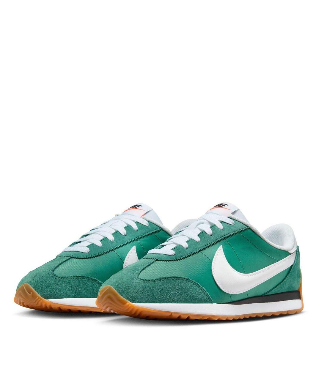 Womens/ladies Waffle Debut Suede Wedge Trainers Evergreen Nike-3