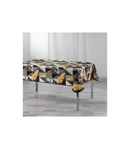 Nappe Imprimée Loelia 150x240cm Noir