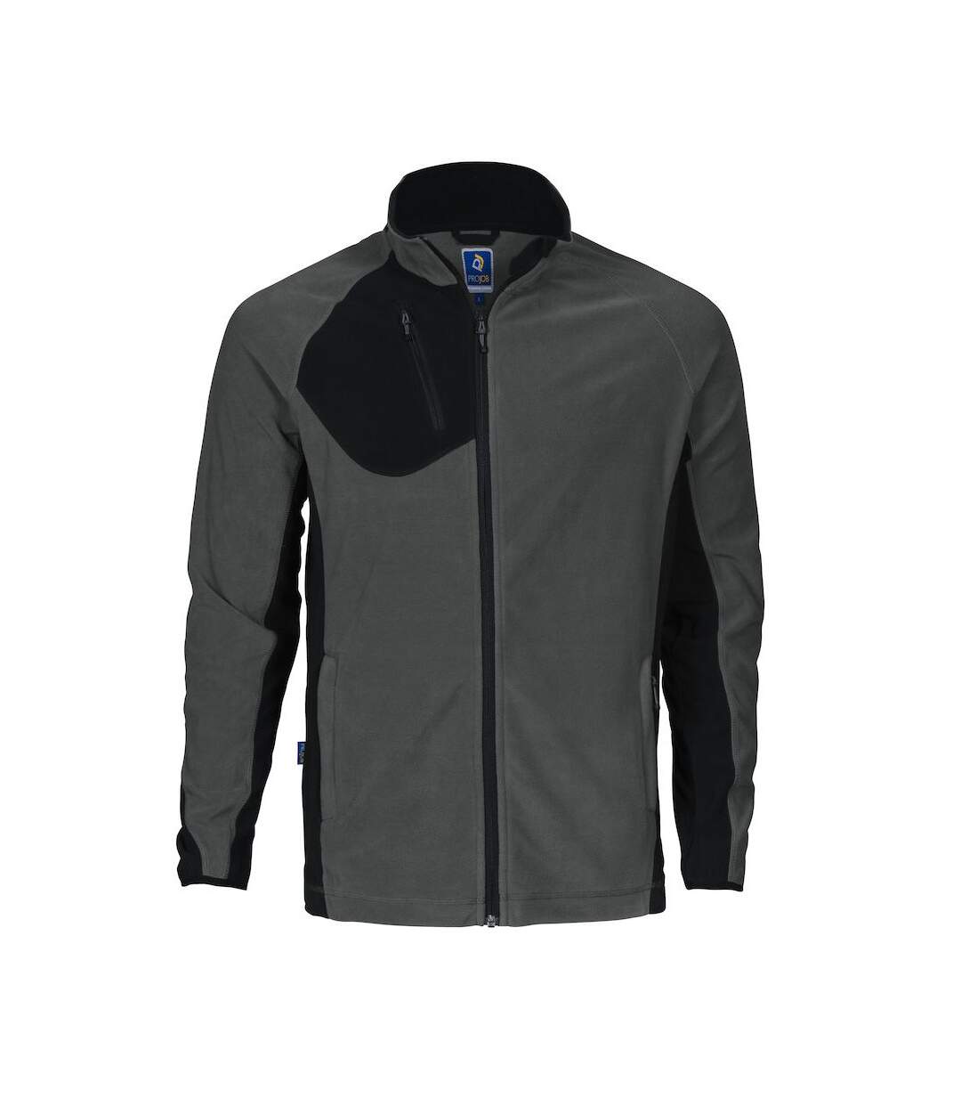 Mens Microfleece Jacket Grey Projob-1