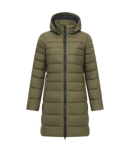 Womens/ladies Amara Padded Jacket Olive Night Black Regatta