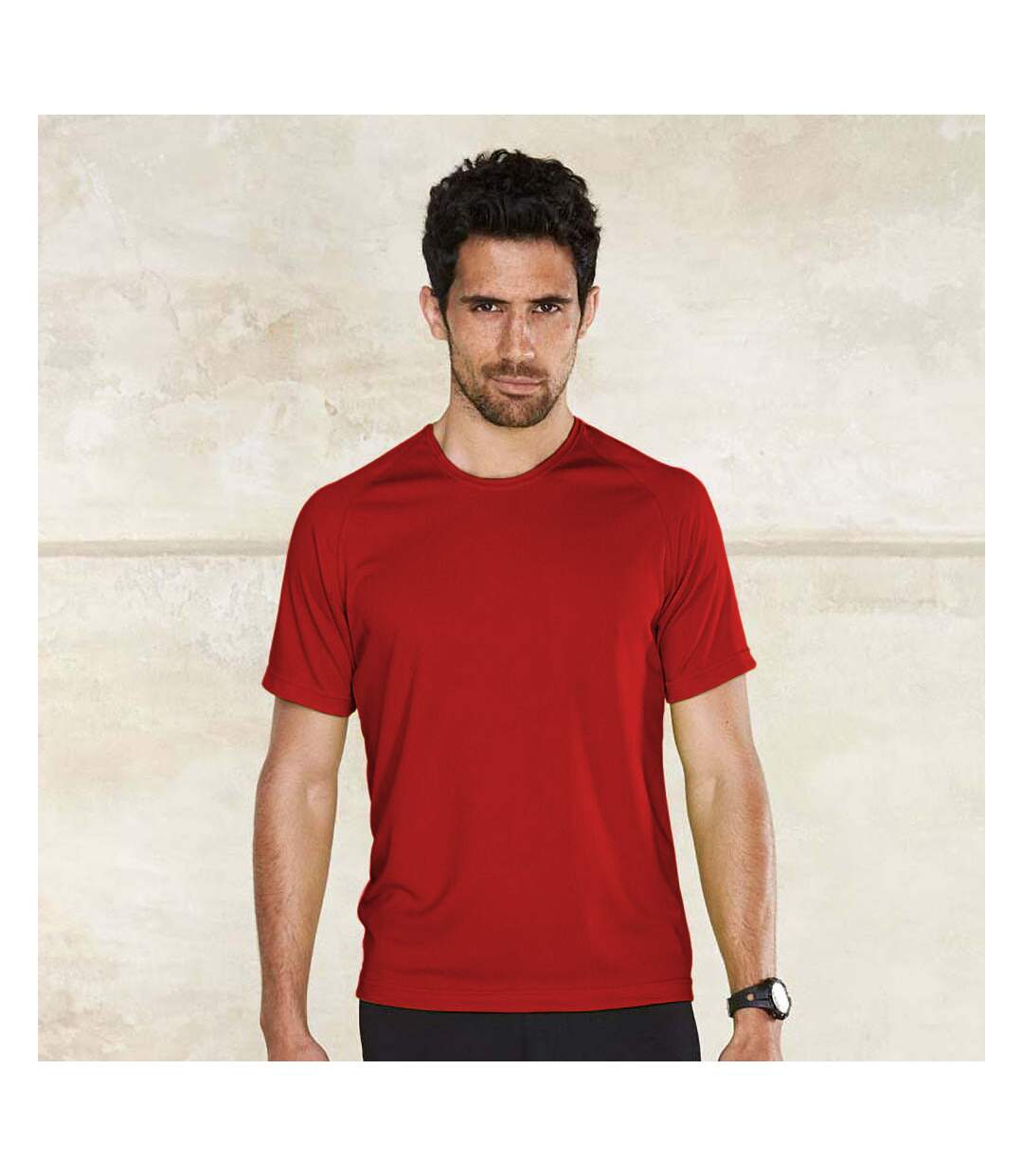 T-shirt Sport Homme Rouge Kariban-1