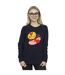 Disney Sweat Womens/Ladies Minnie Mouse Tongue Heart Sweatshirt (Bleu marine) - UTBI29042-2