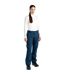 Pantalon De Ski Extensible À Taille Ajustable Ice Femme Bleu Nuit Regatta-1