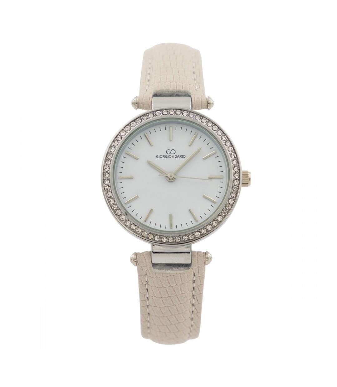 Montre Tendance Femme Crème GIORGIO