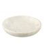 Coupelle Déco en Marbre Glacier 35cm Blanc-1