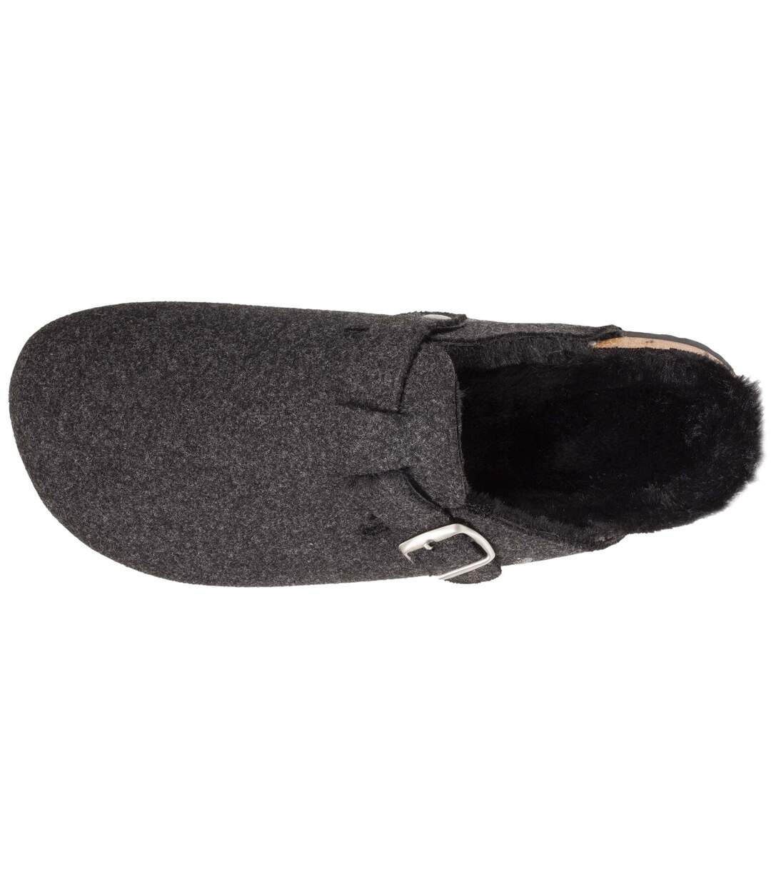 Isotoner Chaussons Mules homme ultra confortables, intérieur fausse fourrure