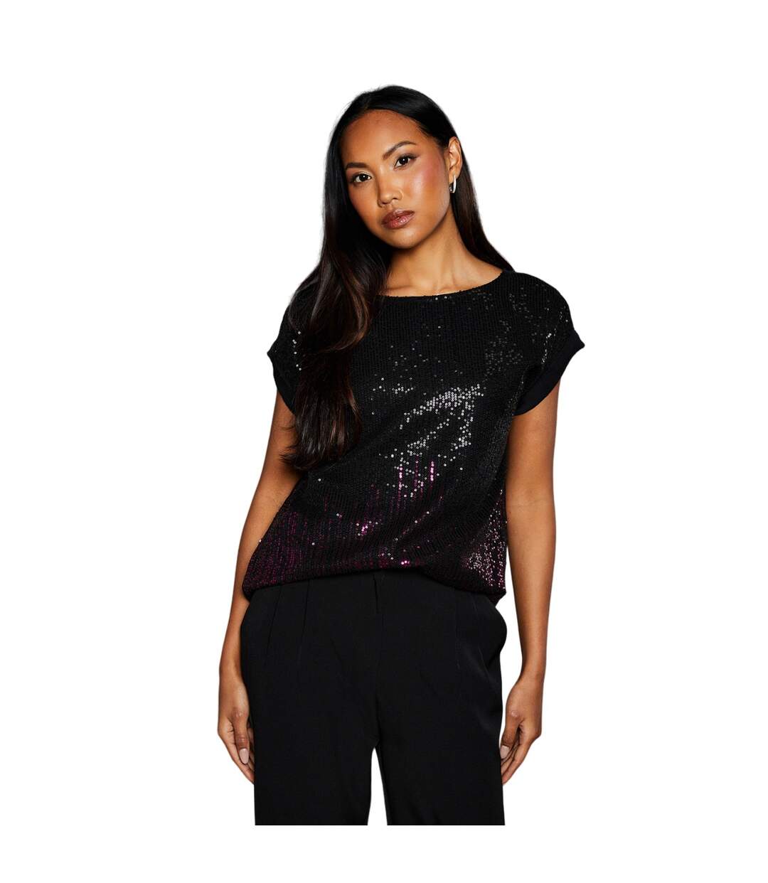 T-shirt femme rose Principles