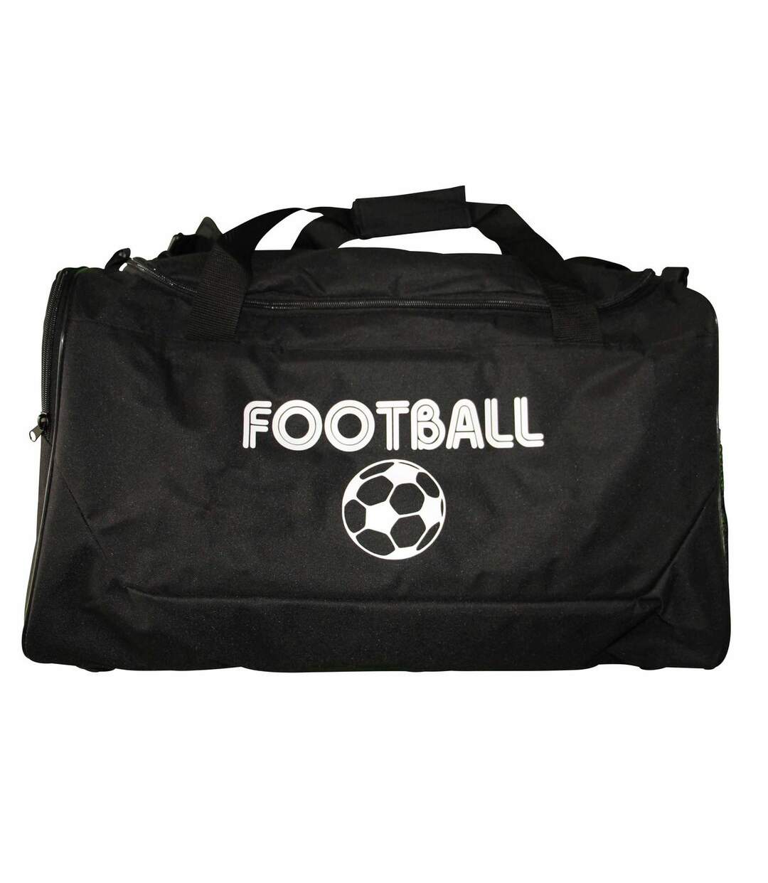 Sac de sport - 46L - FOOTBALL - noir-1