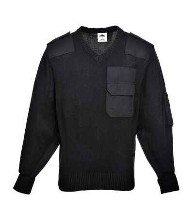 Portwest Mens Nato Sweatshirt (Black)