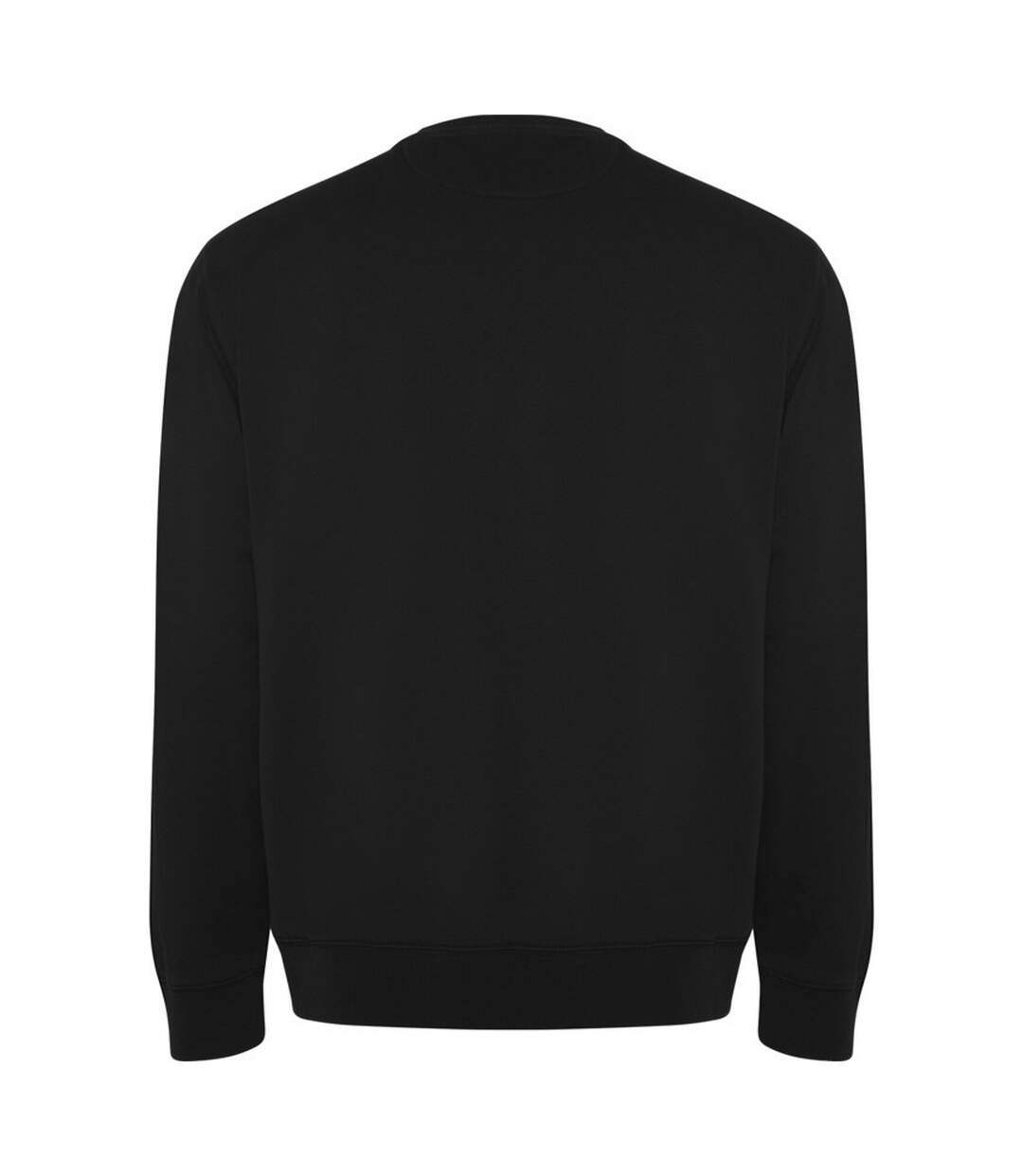 Unisex Adult Batian Crew Neck Sweatshirt Solid Black Roly-2