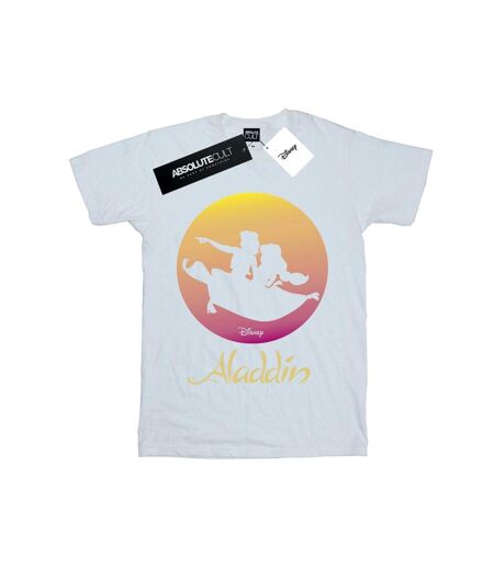 Disney - T-shirt ALADDIN FLYING SUNSET - Femme (Blanc) - UTBI18084