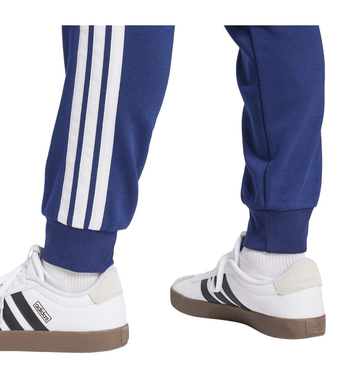 Pantalon De Jogging Motif/style À Rayures Essentials Homme Noir Blanc Adidas-3