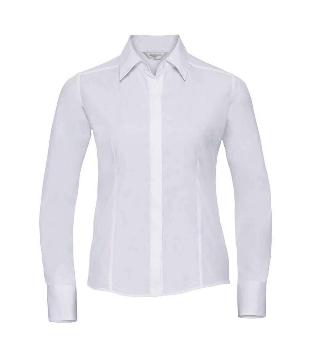 Chemise formelle femme blanc Russell Collection-1