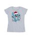 Disney Femmes/Les femmes Lilo And Stitch Christmas Lights - T-shirt en coton à motif d'esquisse (Gris sportif) - UTBI25669-1