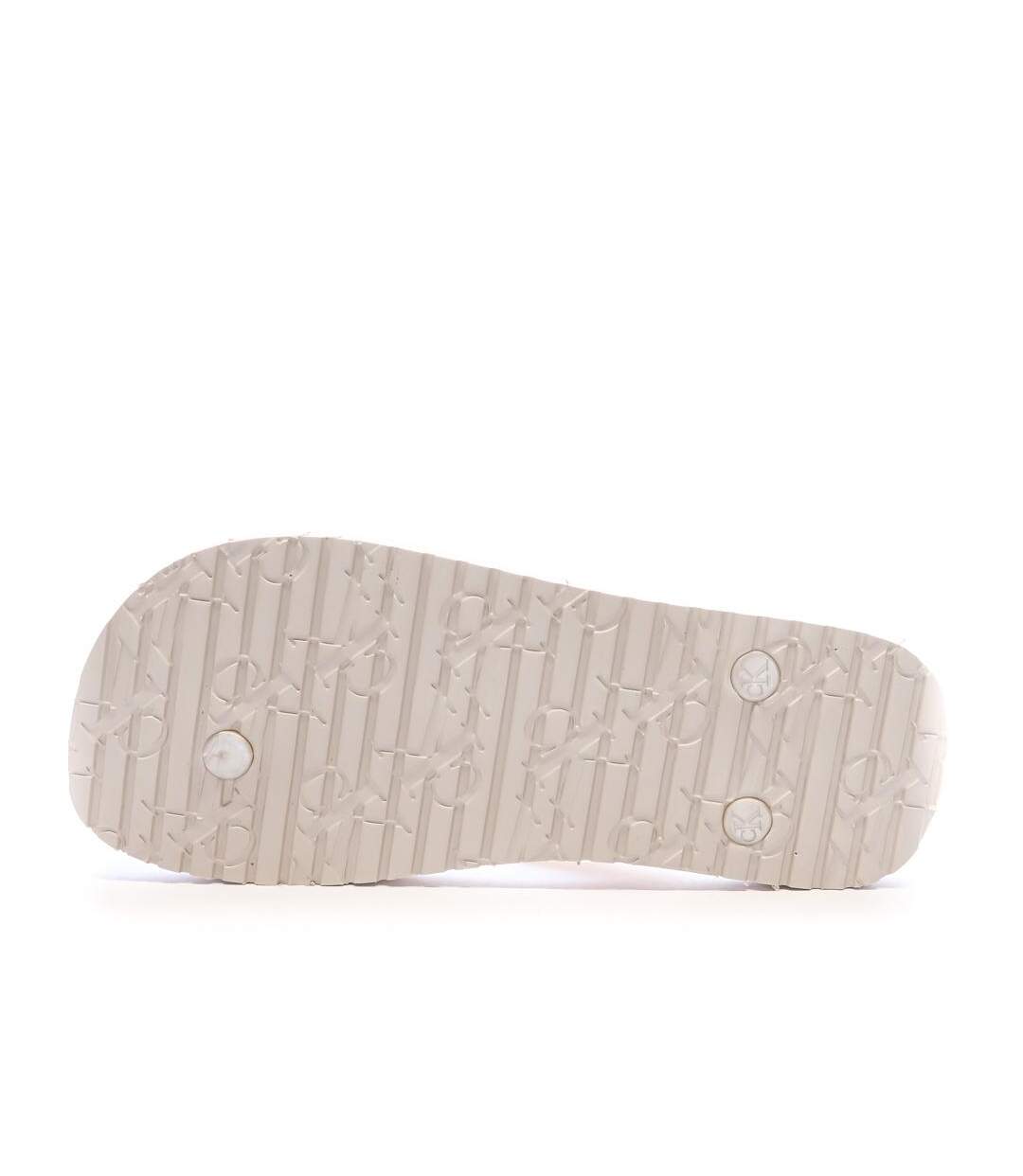 Tongs rose femme calvin klein jeans flip flop tpu metall-2