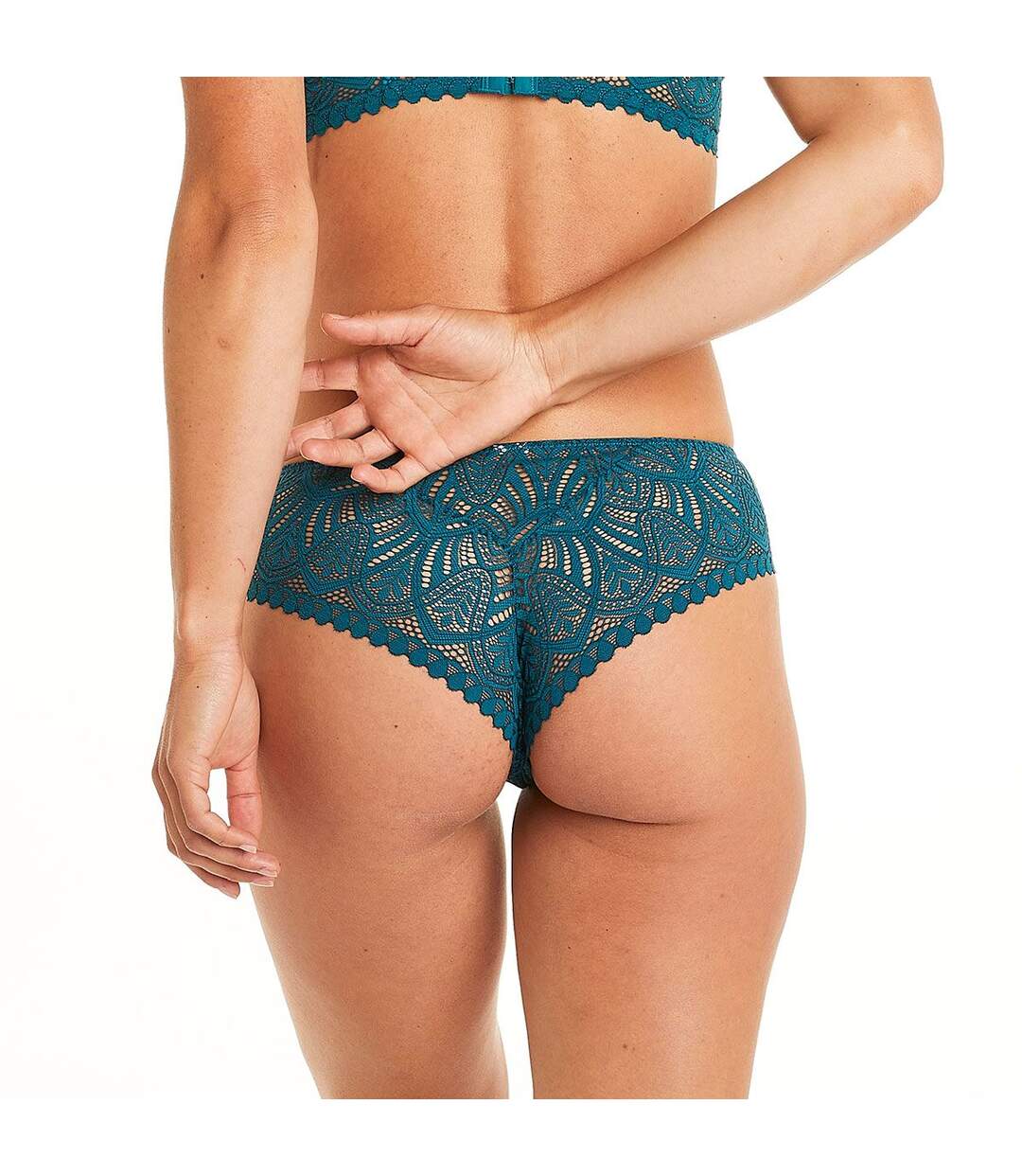 Shorty turquoise Sarong-3