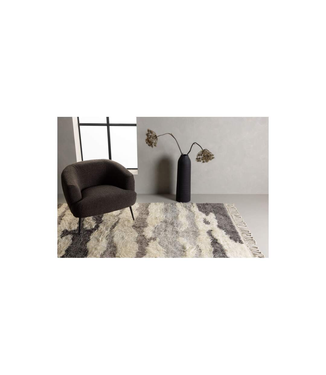 Tapis Déco en Laine David 302x400cm Multicolore-3