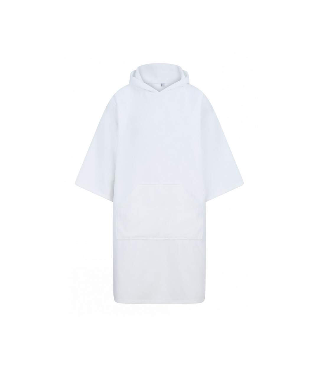 Poncho adulte blanc Towel City-1