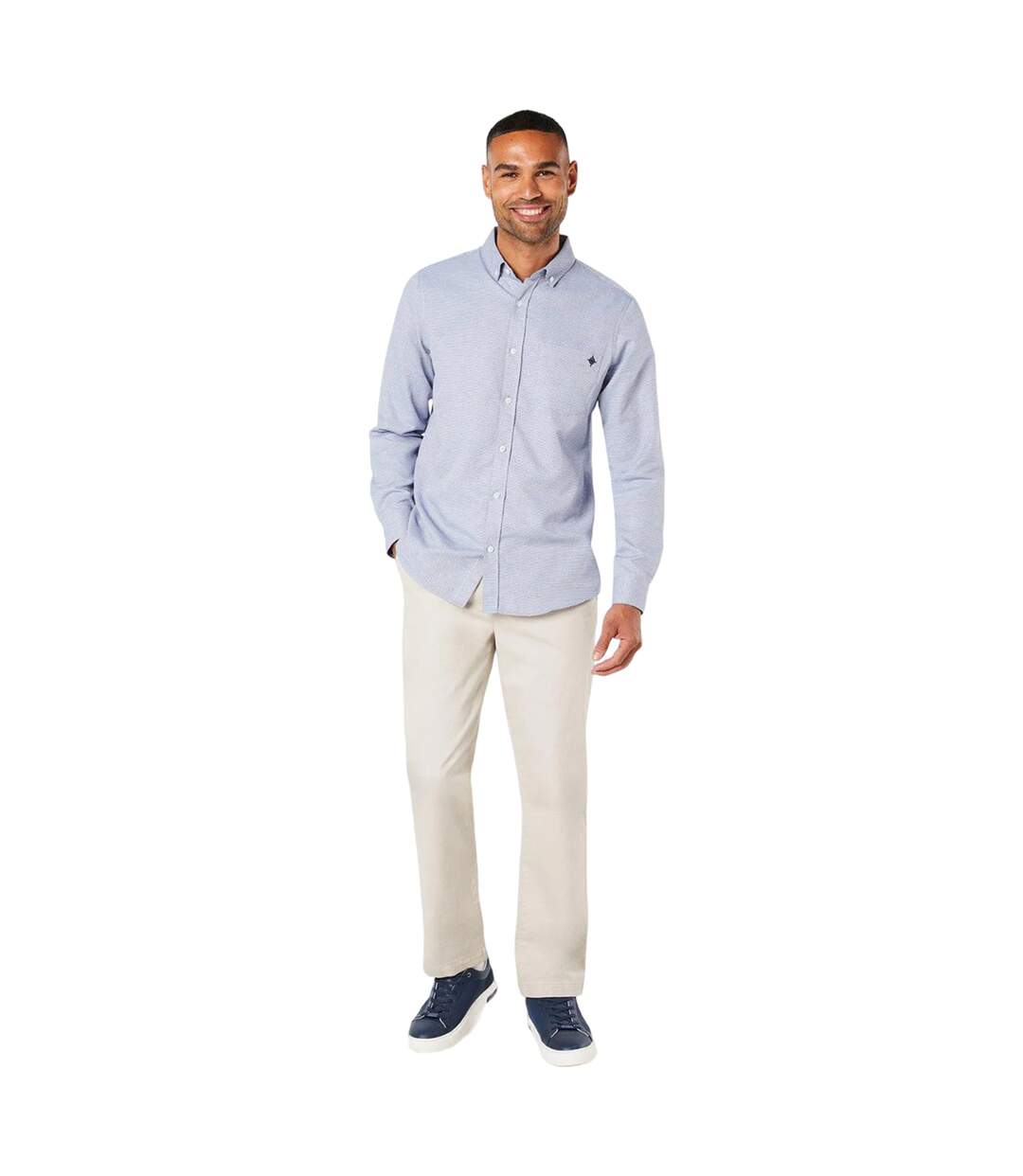 Chemise homme bleu marine Maine