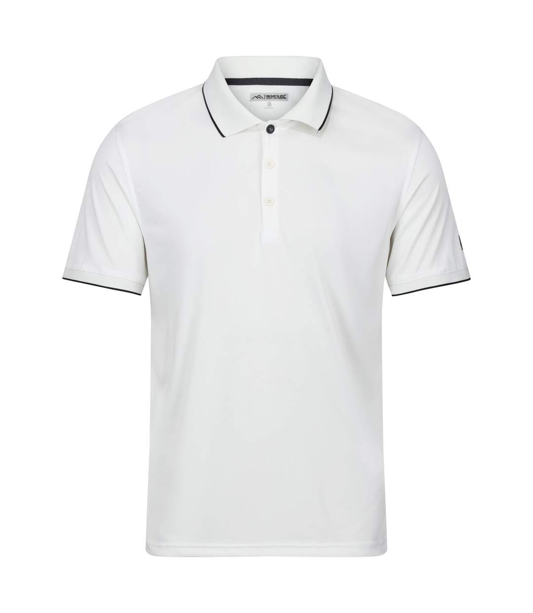 Mens Remex Ii Polo Shirt Marshmallow Solid Regatta-1