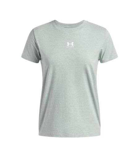 T-shirt vert clair femme under armour off campus - m