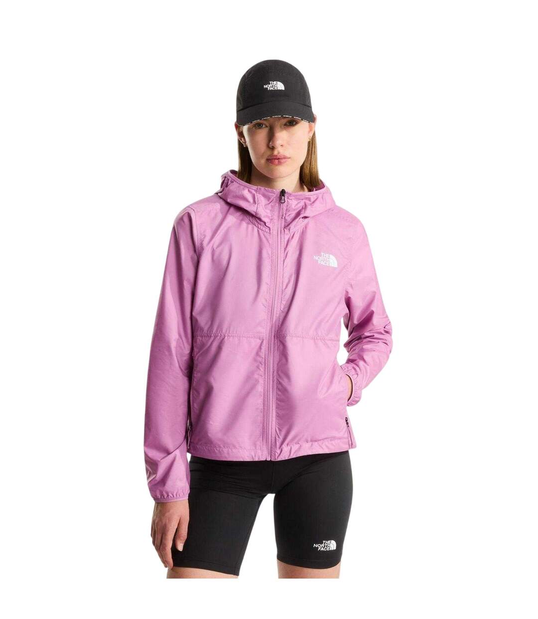 Womens/ladies Cyclone Wind Jacket Hushed Violet The North Face-4