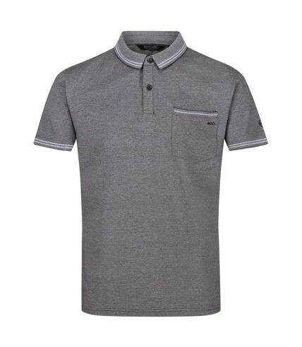 Regatta Mens Tinston Short-Sleeved Polo Shirt (Dark Khaki)