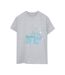 Disney Femme/Ladies The Little Mermaid Besties Cotton Boyfriend T-Shirt (Gris sportif) - UTBI31107-1