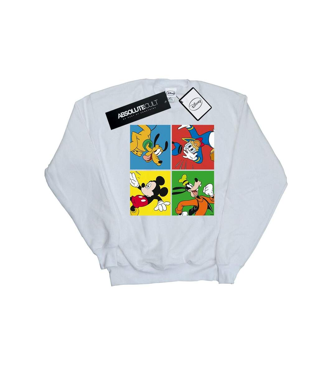 Disney Sweatshirt Femme/Femme Mickey Mouse Friends (Blanc) - UTBI27161-1