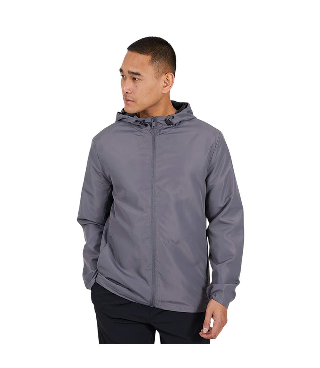 Veste À Capuche Homme Gris Brave Soul-2