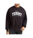 Sweat Gris Homme Tommy Hilfiger Varsity - XXL