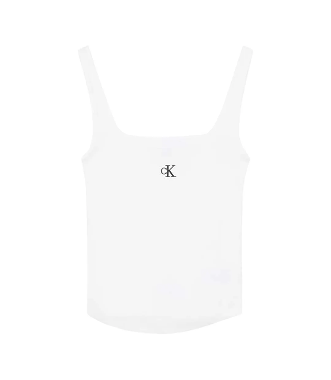 Débardeur Motif/style Monogramme Femme Blanc Calvin Klein-1
