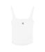 Débardeur Motif/style Monogramme Femme Blanc Calvin Klein-1