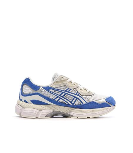 Baskets blanches/bleu homme asics gel-nyc