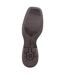 Mens Westward Full Grain Leather Cowboy Boots Prairie Brown Durango-3