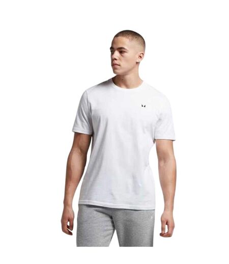 Mens Logo Crew Neck Regular T-shirt White MyProtein
