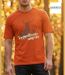 Tee-shirt Chasse Orange Ledertys LY0599O avec Motif Cerf-1