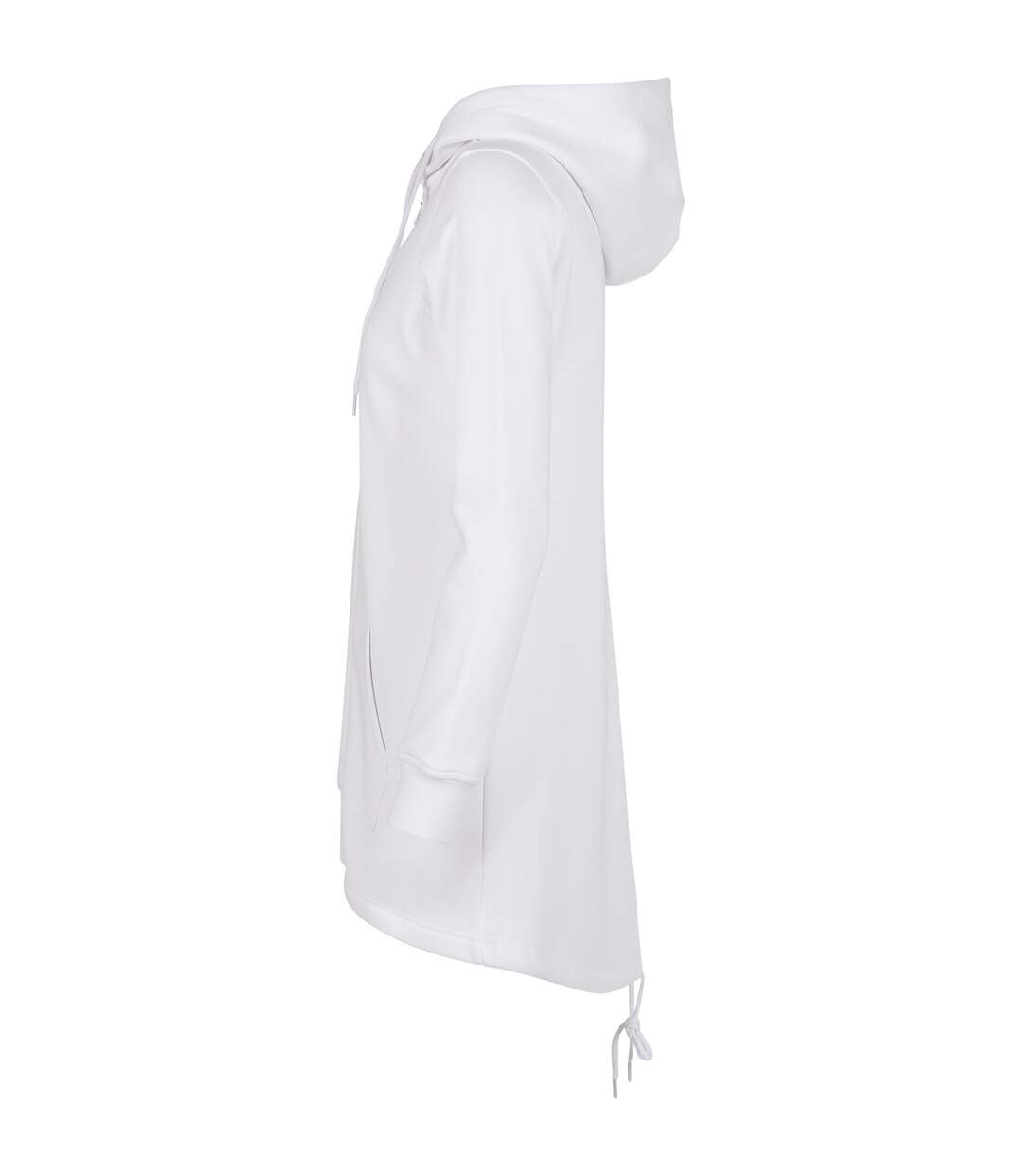 Parka Sweat Femme Blanc Build Your Brand-4
