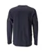 T-shirt Manches Longues Customised Homme Bleu Marine Foncé Mascot-2