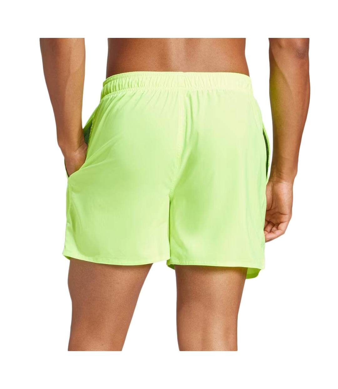 Short de bain jaune homme adidas uni clx-2
