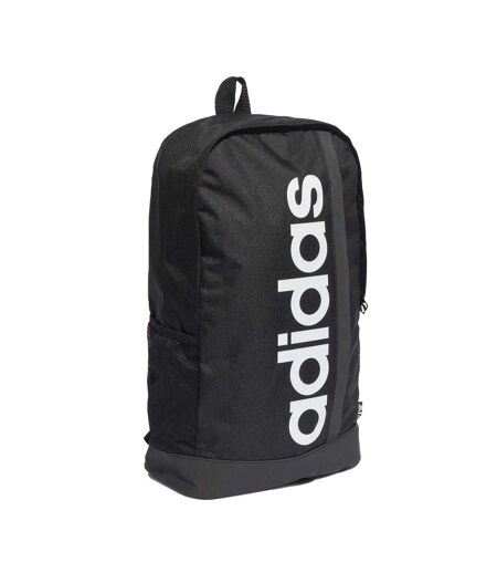 Linear Backpack One Size Black White Print Adidas