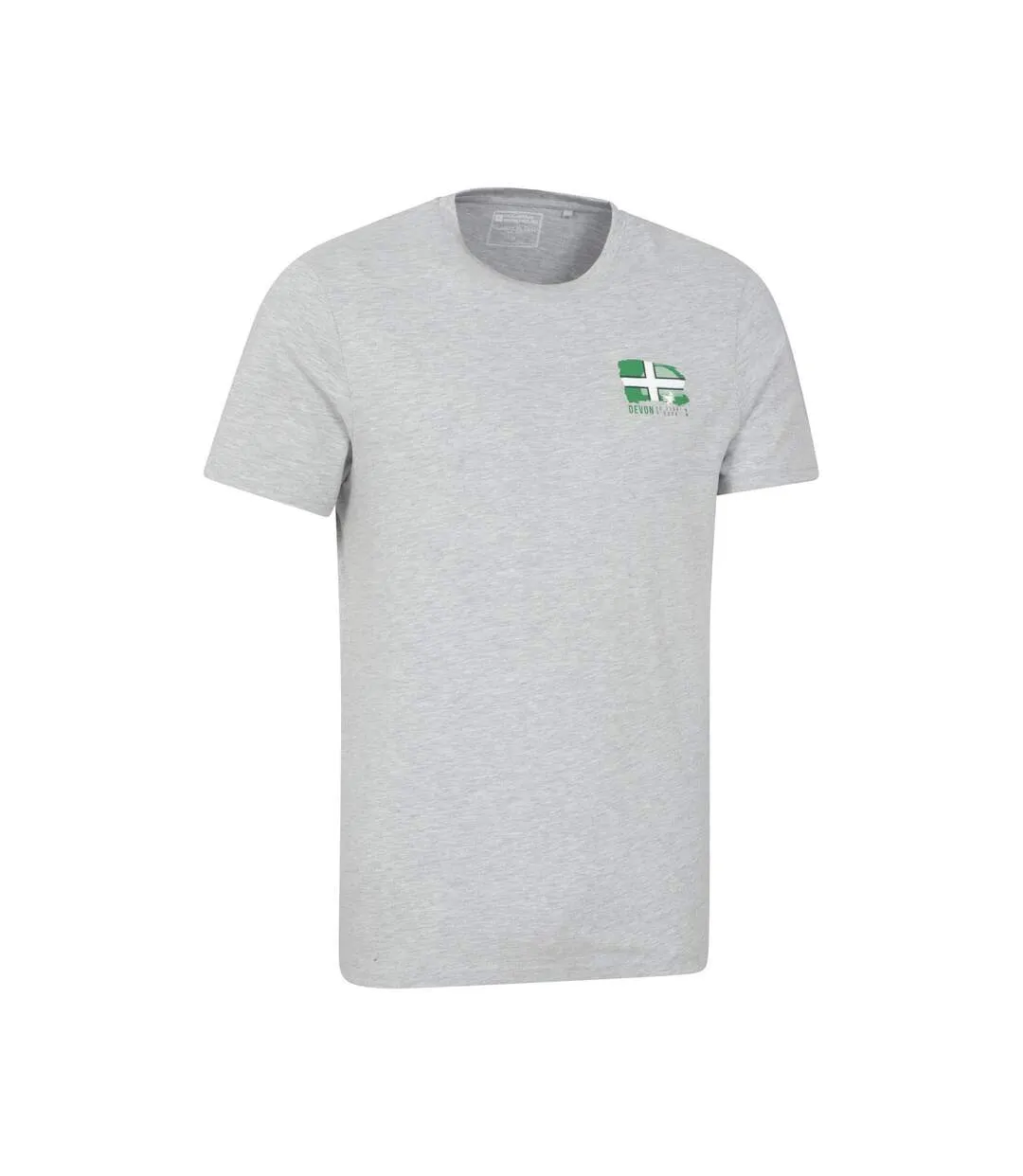T-shirt Manches Courtes Devon Homme Gris Animal-4