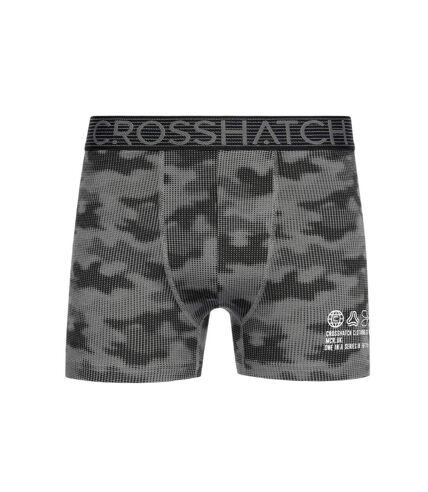 Boxers buzzard homme noir / gris Crosshatch Crosshatch